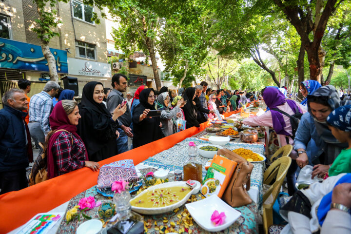 جشنواره غذای گیاهی در چهارباغ