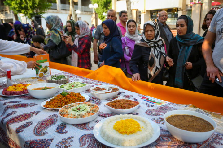 جشنواره غذای گیاهی در چهارباغ