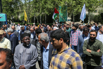 Les étudiants de Téhéran se mobilisent pour soutenir les manifestations de solidarité avec Gaza aux États-Unis
