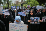 Kundgebung von Studenten der Medizinischen Universität Teheran