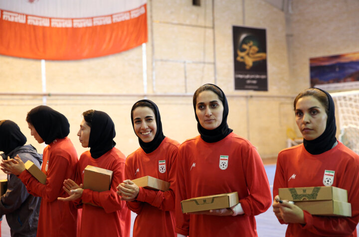 آخرین اردوی تیم ملی فوتسال زنان پیش از تورنمنت کافا