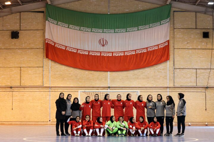 آخرین اردوی تیم ملی فوتسال زنان پیش از تورنمنت کافا