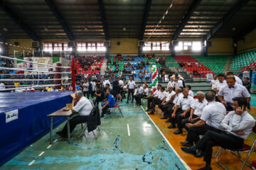 Les Championnats d'Iran de boxe cadets