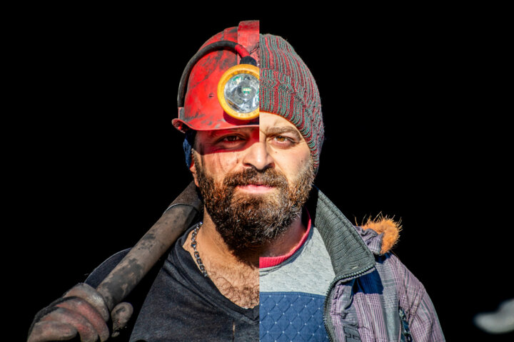 کارگران زغال سنگ- مردان معدن
