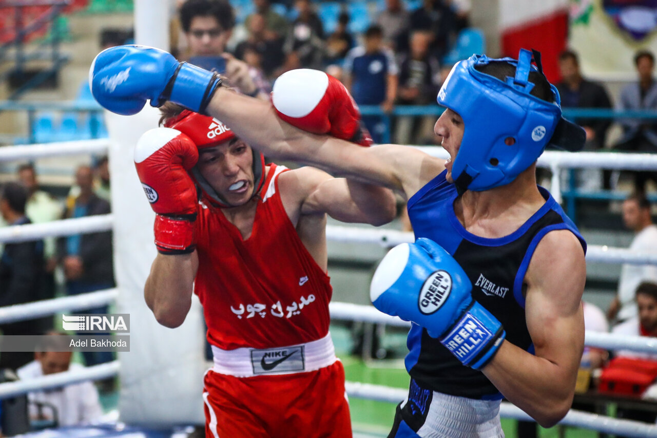Iran Boxing IRNA Français - Les Championnats d'Iran de boxe cadets