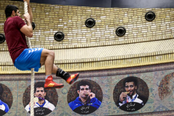 تمرین تیم ملی کشتی آزاد