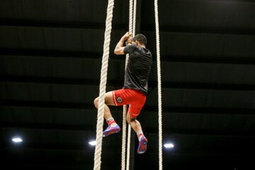 تمرین تیم ملی کشتی آزاد