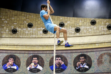 تمرین تیم ملی کشتی آزاد