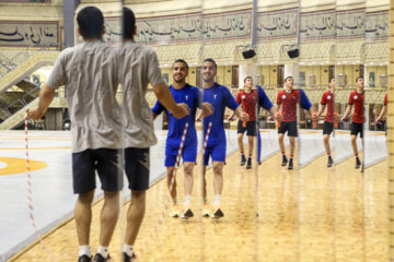 تمرین تیم ملی کشتی آزاد