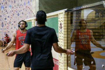 تمرین تیم ملی کشتی آزاد