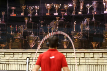 تمرین تیم ملی کشتی آزاد