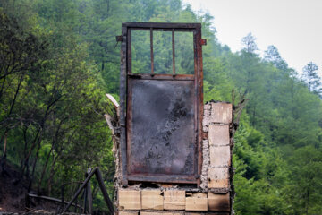 Vast destruction in village of Imamzadeh Ebrahim in Gilan province