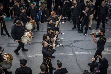 La cérémonie de deuil et de commémoration pour l’anniversaire de la mort en martyr de l'Imam Jafar Sadiq (P) ce samedi 4 mai à Yazd ((Photo : Majid Jarrahi)

