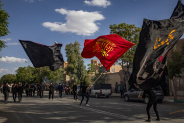 La cérémonie de deuil et de commémoration pour l’anniversaire de la mort en martyr de l'Imam Jafar Sadiq (P) ce samedi 4 mai à Yazd ((Photo : Majid Jarrahi)

