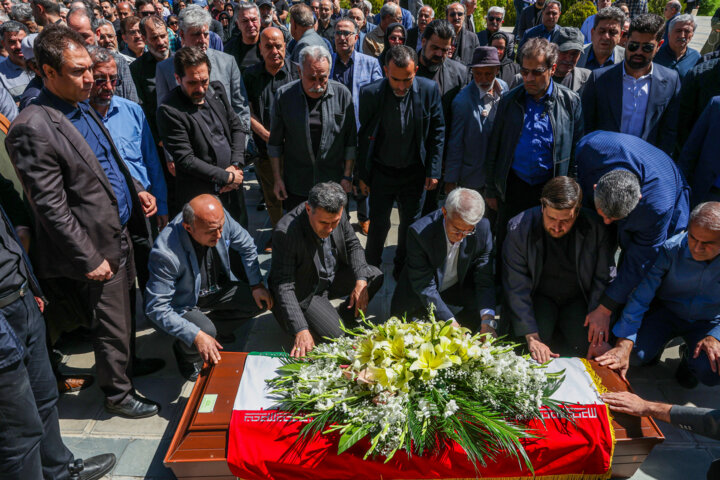 تشییع پیکر «مسعود اسکویی»