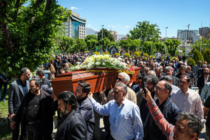 تشییع پیکر «مسعود اسکویی»