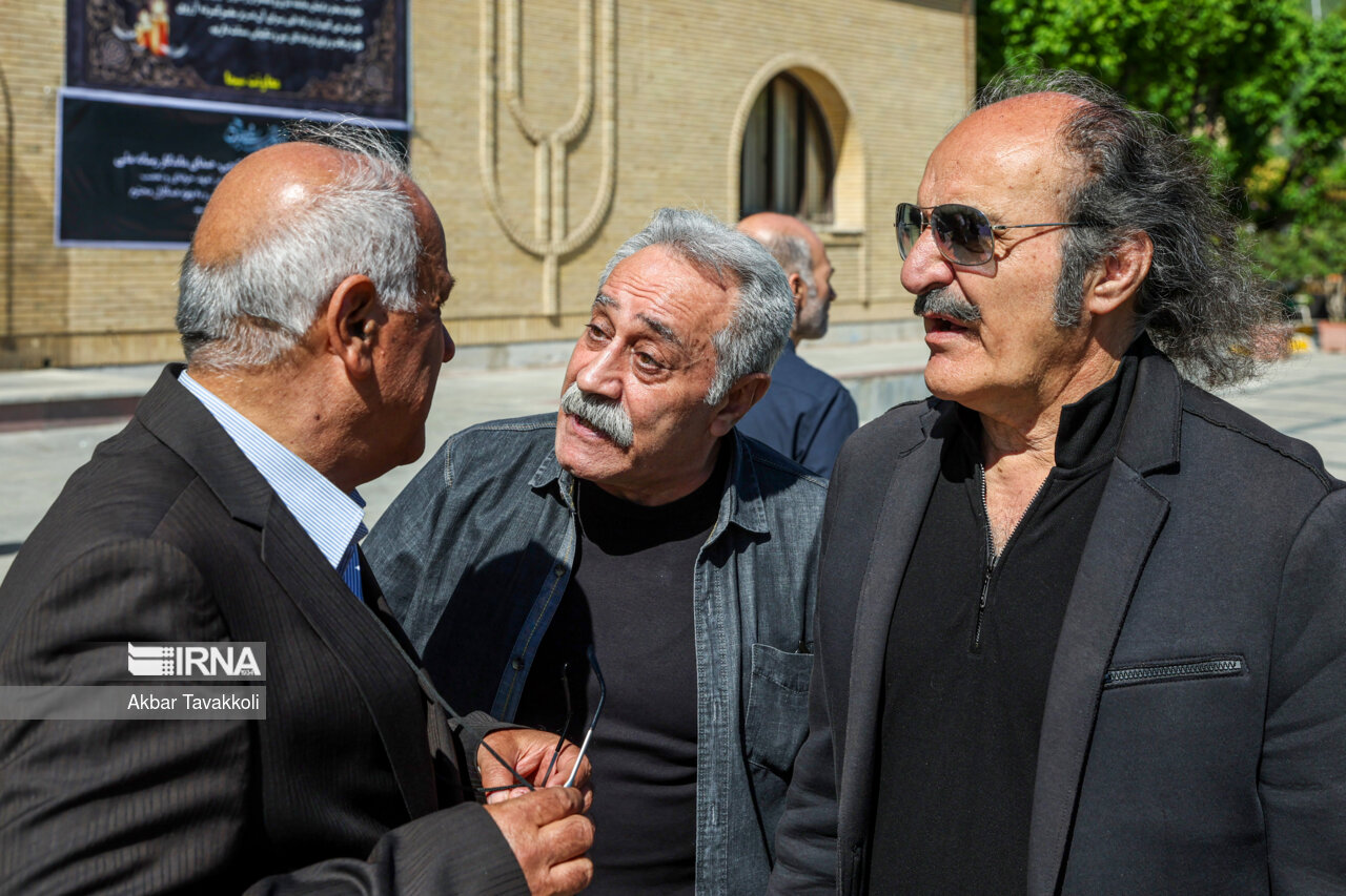 تشییع پیکر «مسعود اسکویی»