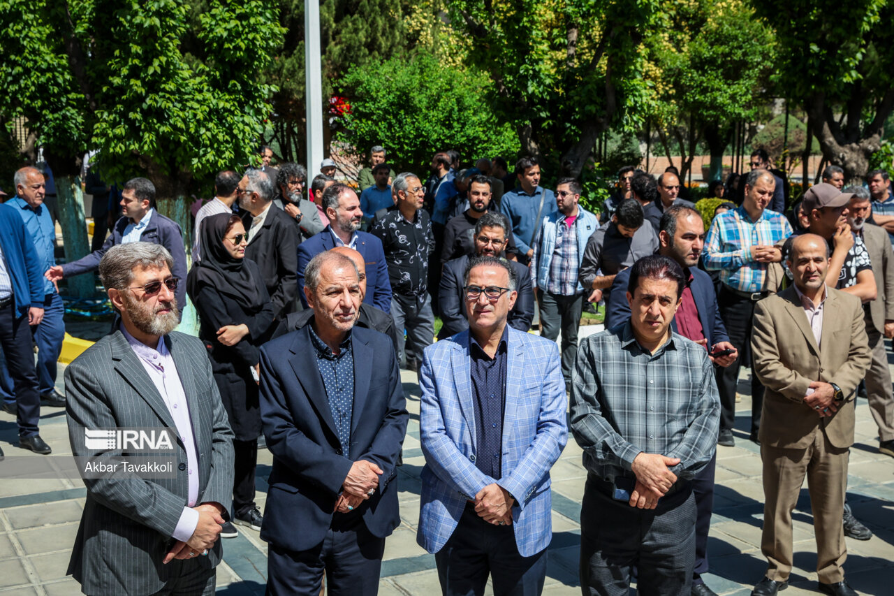 تشییع پیکر «مسعود اسکویی»