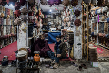 Kabul’s traditional clothing market