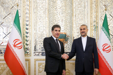 دیدار رئیس اقلیم کردستان عراق با وزیر امور خارجه