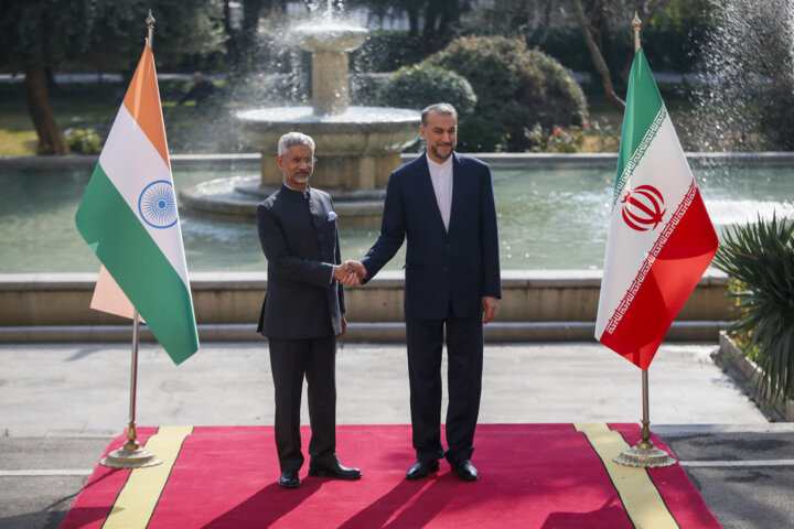 دیدار وزرای خارجه هند و ایران