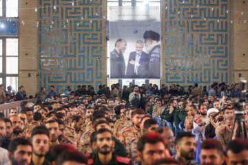 مراسم بزرگداشت چهلمین روز شهادت مستشاران نظامی ایران در سوریه