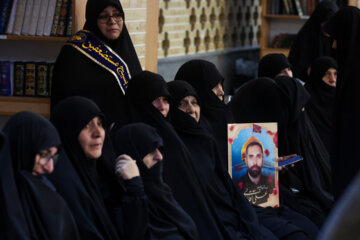 مراسم بزرگداشت چهلمین روز شهادت مستشاران نظامی ایران در سوریه