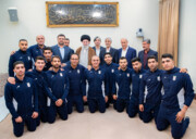İran Milli Futsal Takımı, Ayetullah Hamaney ile buluştu