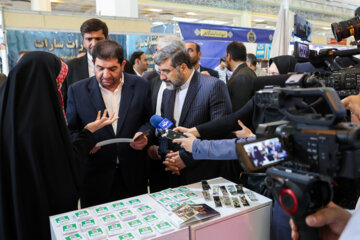 روز دوم سی و پنجمین نمایشگاه کتاب تهران- بازدید معاون اول رئیس جمهور