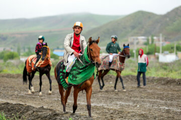 Iran's Bojnord spring horse racing