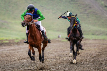 Iran's Bojnord spring horse racing