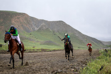 Iran's Bojnord spring horse racing