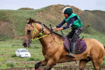 Iran's Bojnord spring horse racing