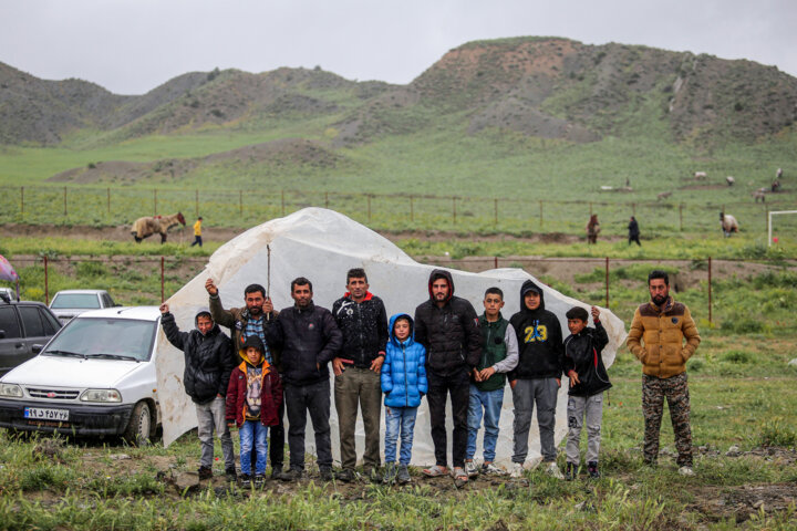 مسابقات کورس اسبدوانی بهاره روستای ایوب