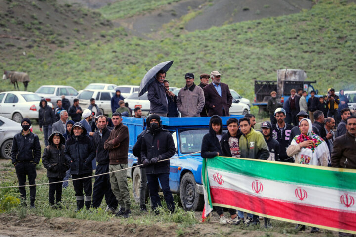 مسابقات کورس اسبدوانی بهاره روستای ایوب