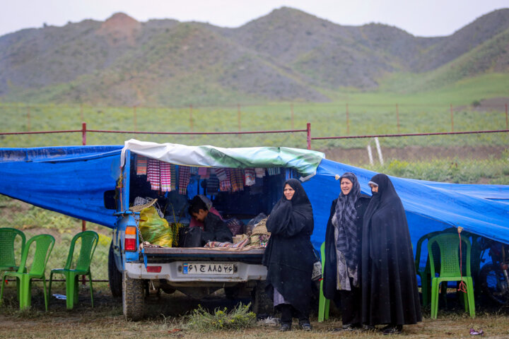 مسابقات کورس اسبدوانی بهاره روستای ایوب