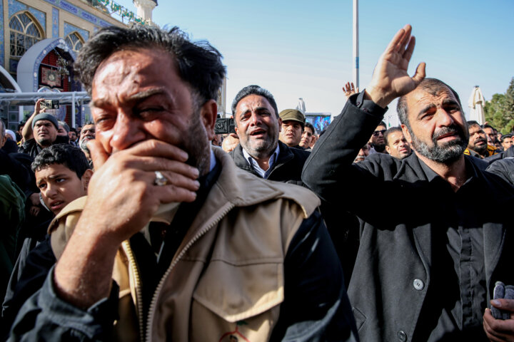 تشییع پیکر شهید «عادل رضایی»