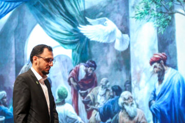 Une nouvelle peinture de l'artiste Hassan Rouhaniamin dévoilée à Téhéran