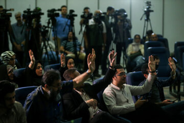 نشست خبری سخنگوی وزارت امور خارجه در سی و پنجمین نمایشگاه کتاب تهران- روز ششم