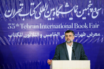 نشست خبری سخنگوی سی و پنجمین نمایشگاه کتاب تهران