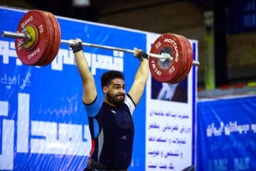 مسابقات وزنه برداری قهرمانی نوجوانان و جوانان کشور - همدان