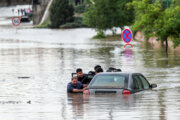 ۲ نفر در سیلاب مشهد جان باختند