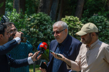 اعضای هیأت دولت در جمع خبرنگاران - ۲۶ اردیبهشت ۱۴۰۳