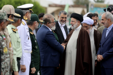 Le président Ebrahim Raissi en visite au Mazandaran le jeudi 16 mai 2024 au nord de l’Iran