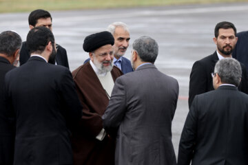 Le président Ebrahim Raissi en visite au Mazandaran le jeudi 16 mai 2024 au nord de l’Iran