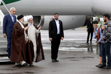 Le président Ebrahim Raissi en visite au Mazandaran le jeudi 16 mai 2024 au nord de l’Iran