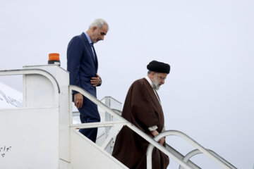 Le président Ebrahim Raissi en visite au Mazandaran le jeudi 16 mai 2024 au nord de l’Iran