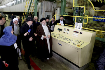 Le président Ebrahim Raissi en visite au Mazandaran le jeudi 16 mai 2024 au nord de l’Iran