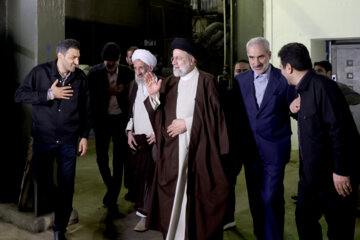 Le président Ebrahim Raissi en visite au Mazandaran le jeudi 16 mai 2024 au nord de l’Iran