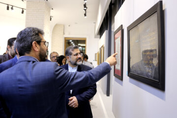 افتتاح نگارخانه سرو شیراز با حضور وزیر فرهنگ و ارشاد اسلامی 